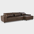 Hauser Espresso MX 2 Piece Sectional by Classic Home at Eve Furniture