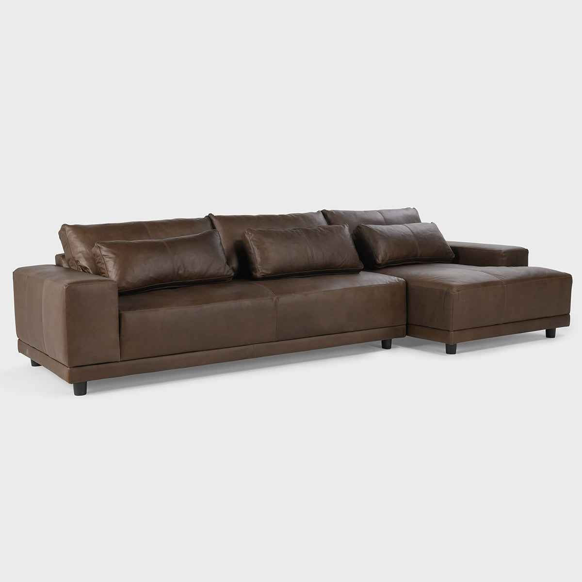 Hauser Espresso MX 2 Piece Sectional by Classic Home at Eve Furniture