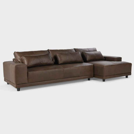 Hauser Espresso MX 2 Piece Sectional by Classic Home at Eve Furniture