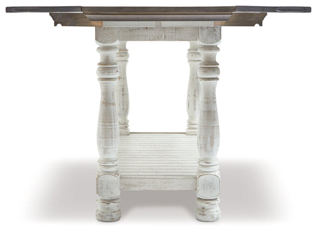 Havalance Gray/White Sofa/Console Table by Ashley at Eve Furniture