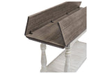 Havalance Gray/White Sofa/Console Table by ASHLEY FURNITURE at Eve Furniture