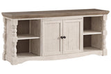 Havalance Two-tone 67" TV Stand by Ashley at Eve Furniture