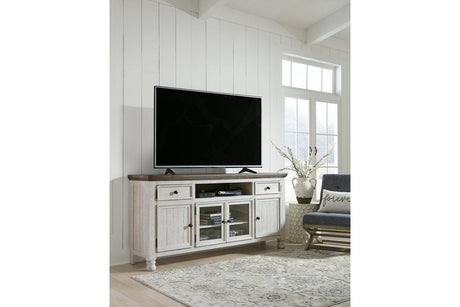 Havalance Two-tone TV Stand by Ashley at Eve Furniture