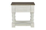 Havalance White/Gray End Table by Ashley at Eve Furniture
