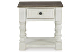 Havalance White/Gray Lift Top Coffee Table and 2 End Tables by Ashley at Eve Furniture