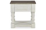 Havalance White/Gray Lift Top Coffee Table and 2 End Tables by Ashley at Eve Furniture