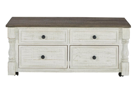 Havalance White/Gray Lift-Top Coffee Table by Ashley at Eve Furniture