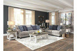 Havalance Gray/White Lift-Top Coffee Table and 2 Ends by Ashley at Eve Furniture
