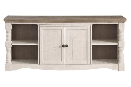 Havalance Two-tone 4-Piece Entertainment Center by Ashley at Eve Furniture