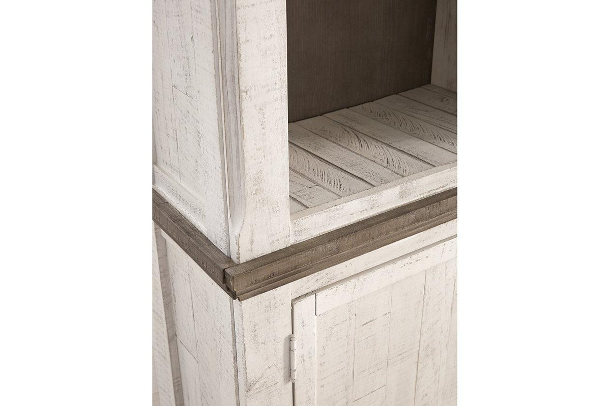 Havalance Two-tone 4-Piece Entertainment Center by Ashley at Eve Furniture