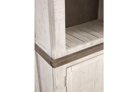 Havalance Two-tone 4-Piece Entertainment Center by Ashley at Eve Furniture