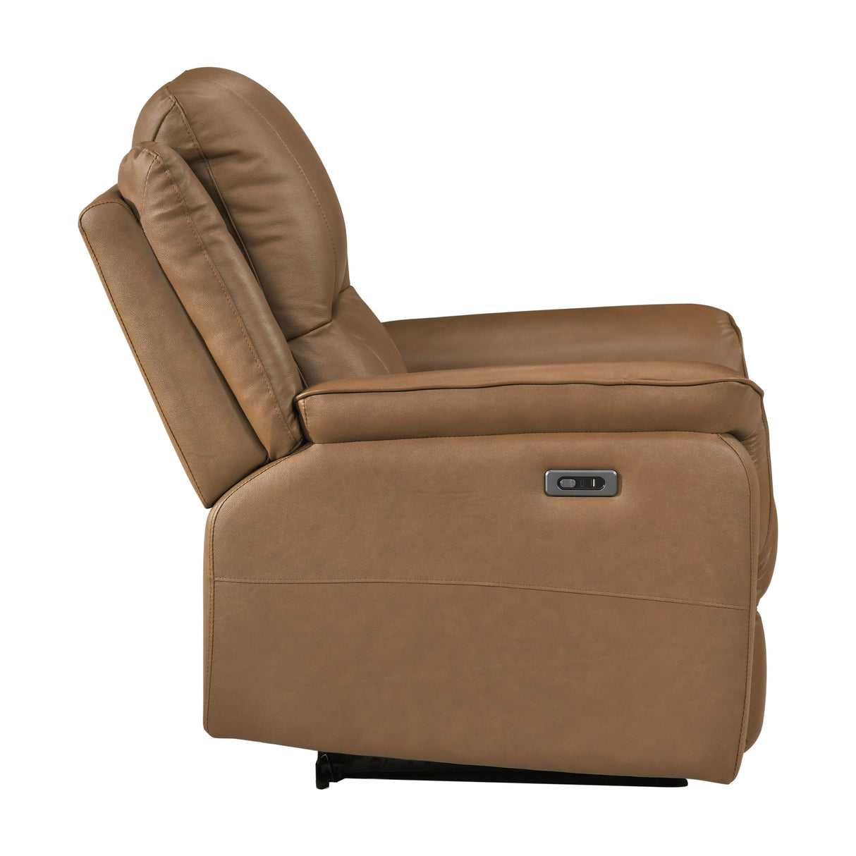 Haven Brown 3-Piece Power Reclining Set (Sofa & Loveseat & Chair) by Homelegance at Eve Furniture