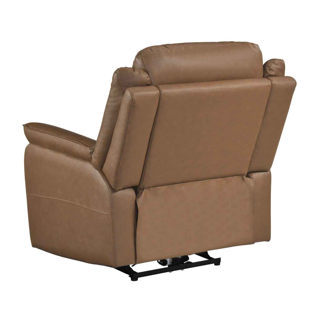 Haven Brown 3-Piece Power Reclining Set (Sofa & Loveseat & Chair) by Homelegance at Eve Furniture