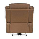Haven Brown 3-Piece Power Reclining Set (Sofa & Loveseat & Chair) by Homelegance at Eve Furniture