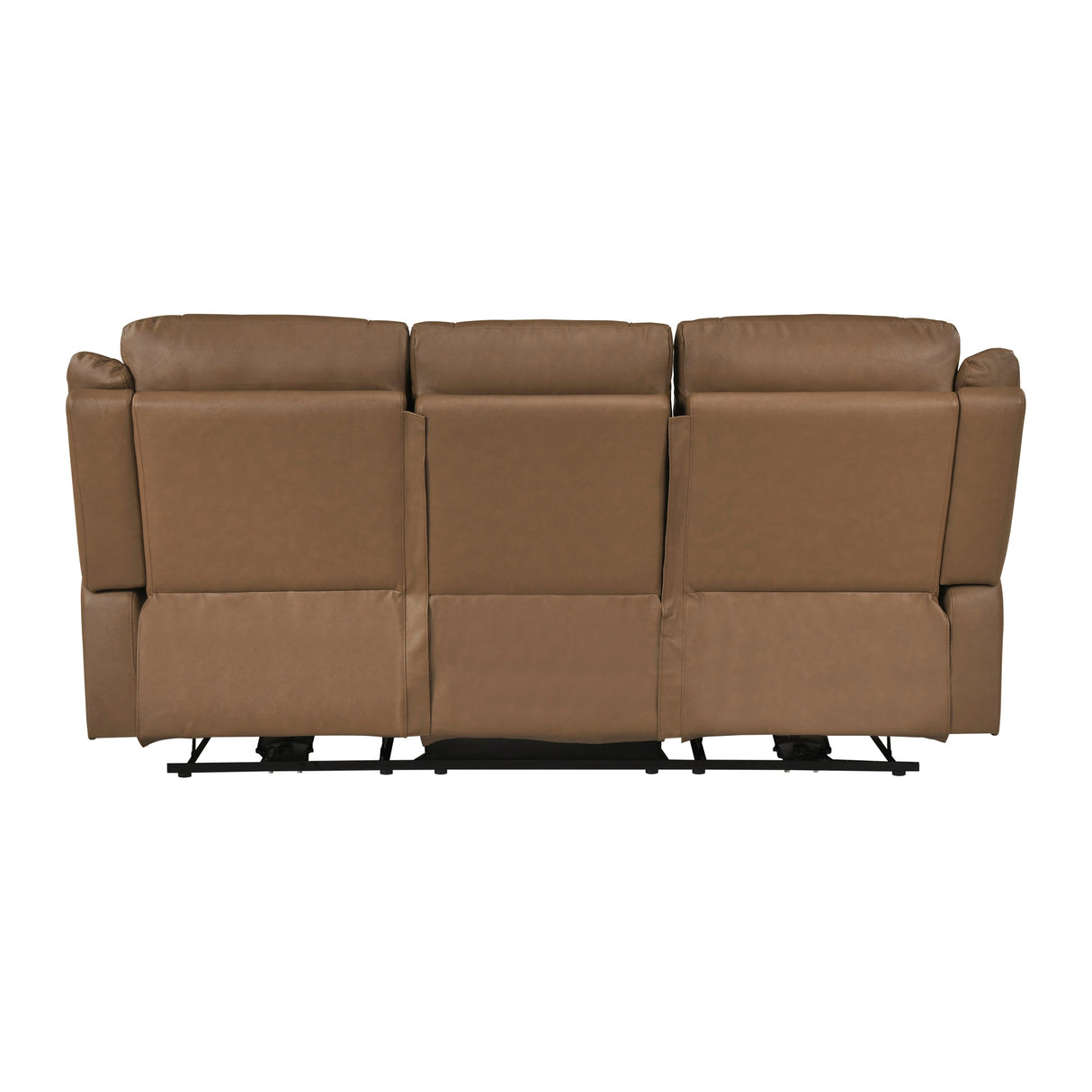 Haven Brown 3-Piece Power Reclining Set (Sofa & Loveseat & Chair) by Homelegance at Eve Furniture