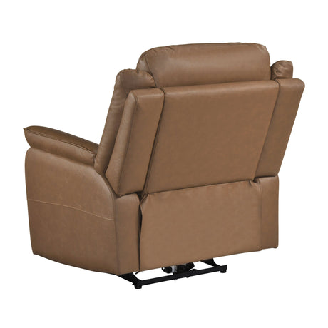 Haven Brown Power Reclining Chair by Homelegance at Eve Furniture