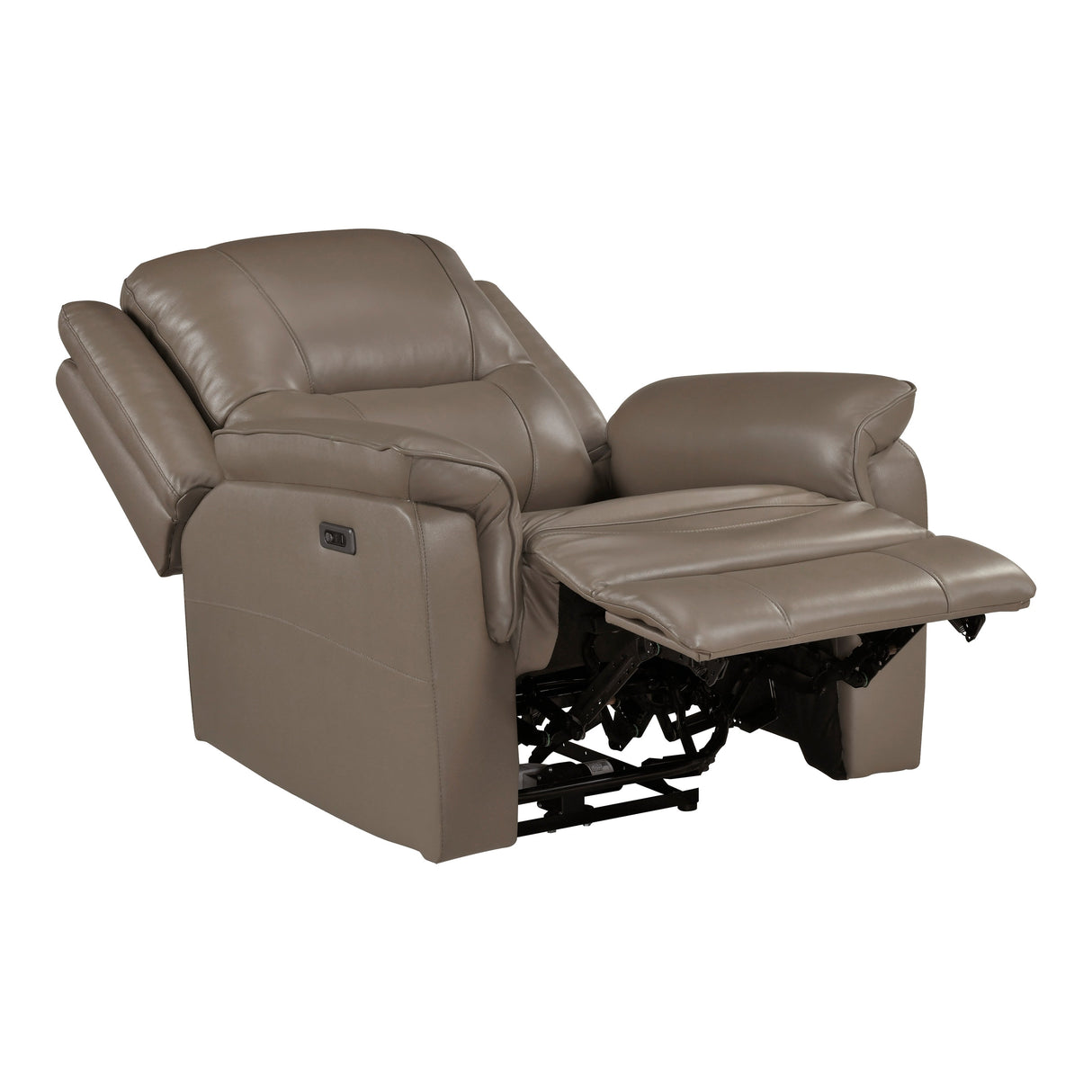Haven Russet 3-Piece Power Reclining Set (Sofa & Loveseat & Chair) by Homelegance at Eve Furniture
