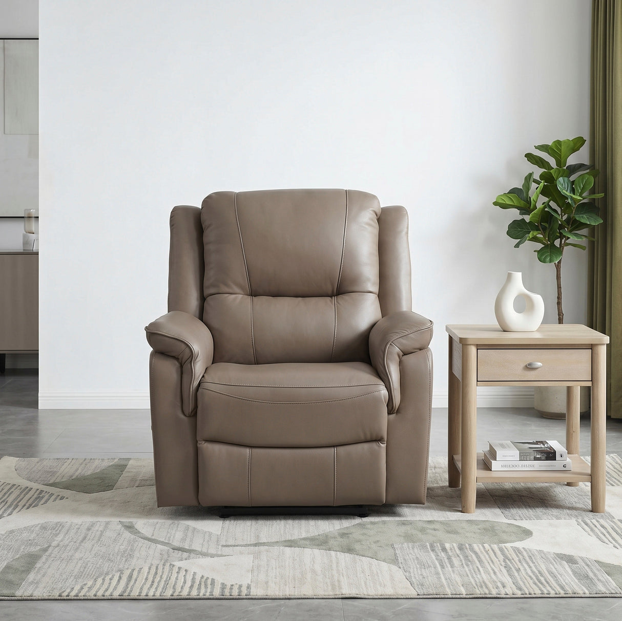 Haven Russet 3-Piece Power Reclining Set (Sofa & Loveseat & Chair) by Homelegance at Eve Furniture