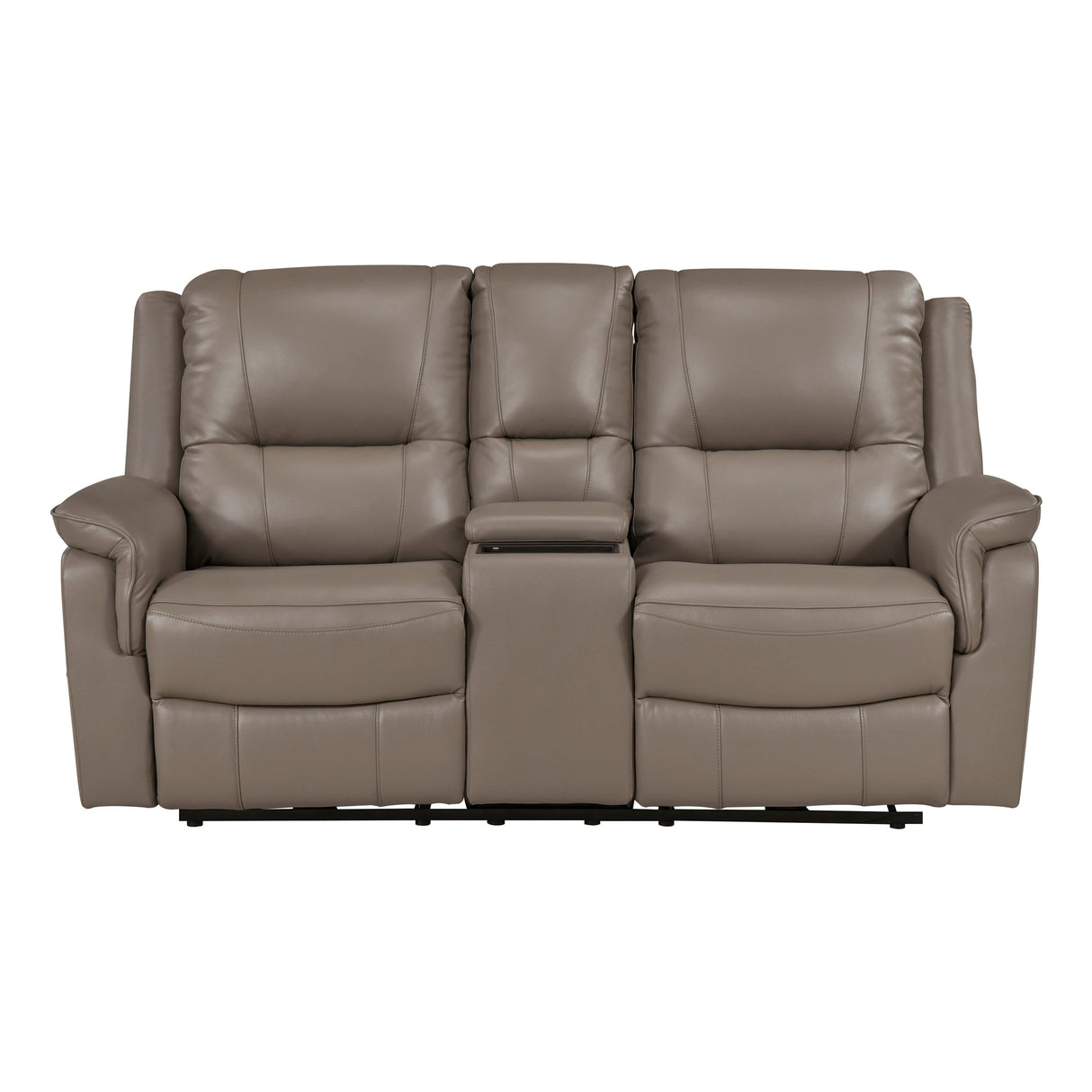 Haven Russet 3-Piece Power Reclining Set (Sofa & Loveseat & Chair) by Homelegance at Eve Furniture