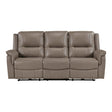 Haven Russet Power Double Reclining Sofa