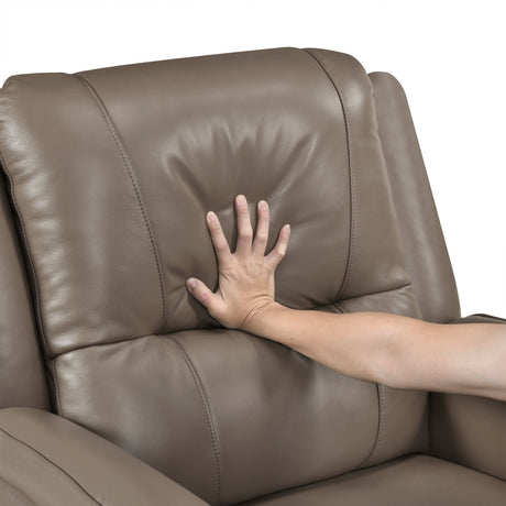 Haven Russet Power Double Reclining Sofa & Loveseat by Homelegance at Eve Furniture