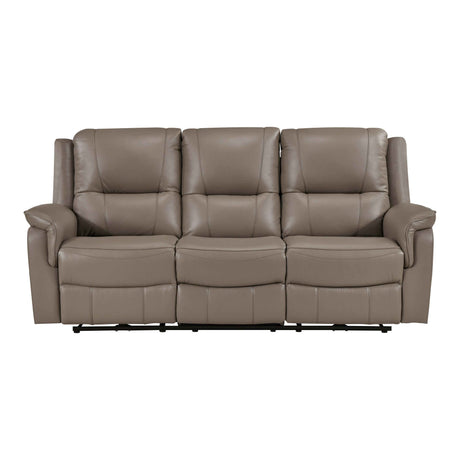 Haven Russet Power Double Reclining Sofa & Loveseat by Homelegance at Eve Furniture