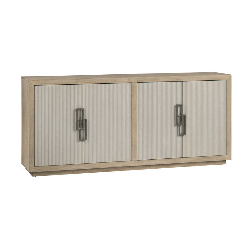 Haven Tan/Cream Four-Door Sideboard by Crestview at Eve Furniture