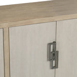 Haven Tan/Cream Four-Door Sideboard by Crestview at Eve Furniture