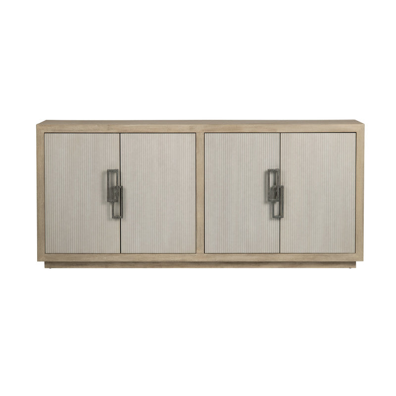 Haven Tan/Cream Four-Door Sideboard by Crestview at Eve Furniture