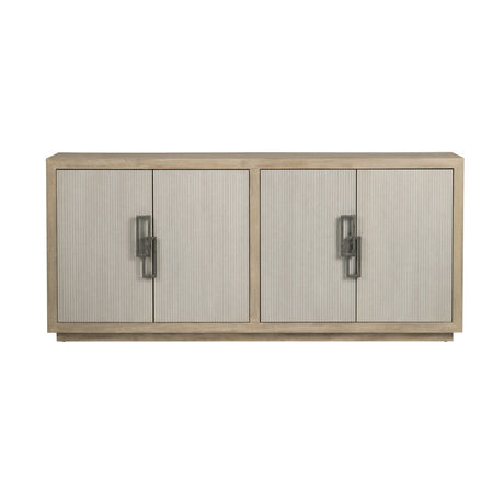Haven Tan/Cream Four-Door Sideboard by Crestview at Eve Furniture