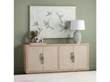 Haven Tan/Cream Four-Door Sideboard by Crestview at Eve Furniture
