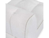 Haven White Upholstered Armless Chair by Classic Home at Eve Furniture