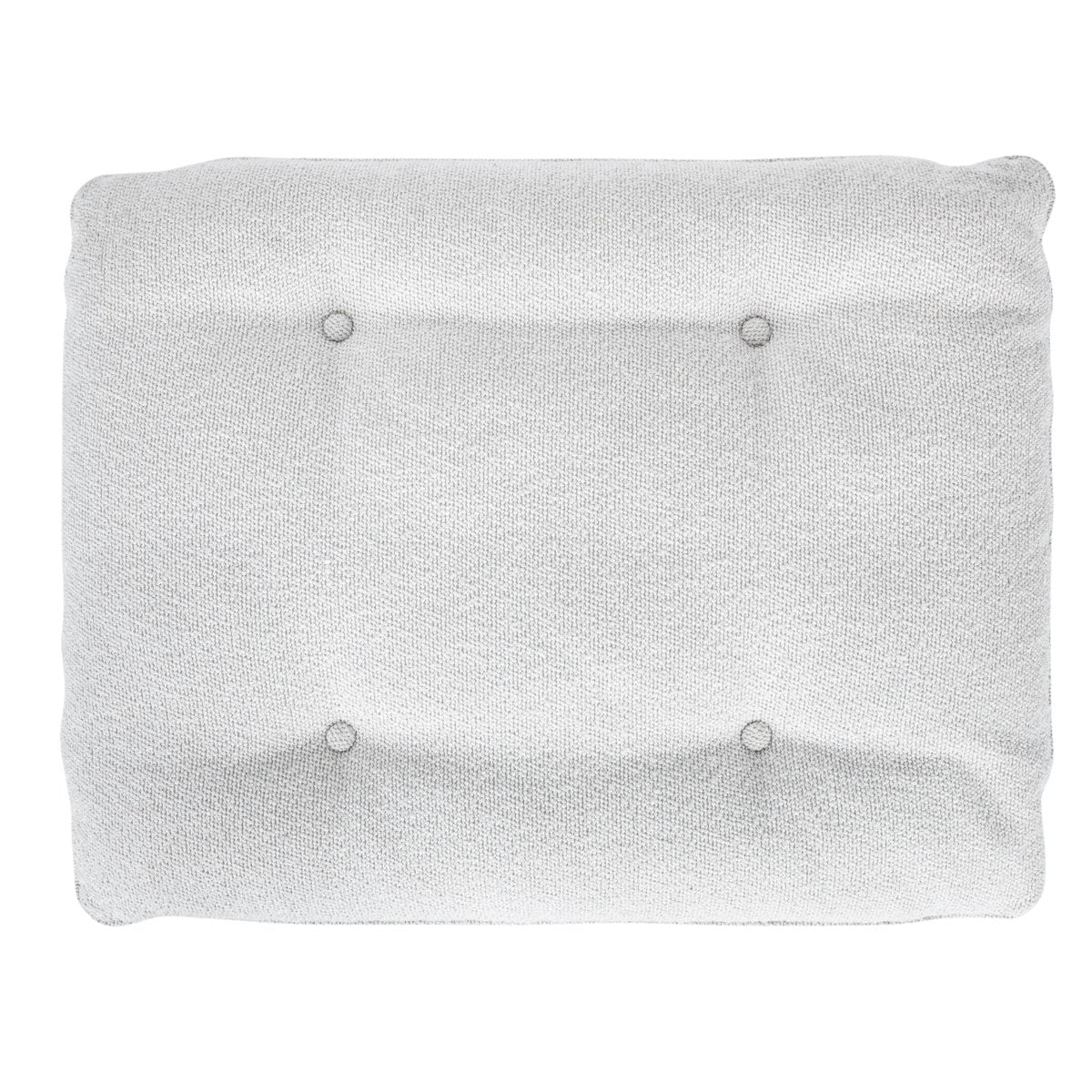 Haven White Upholstered Ottoman by Classic Home at Eve Furniture