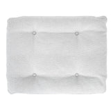 Haven White Upholstered Ottoman by Classic Home at Eve Furniture