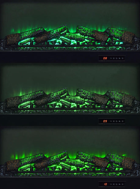 Havering Dark Pine 71-inch TV Stand Fireplace Media Console by Coaster at Eve Furniture