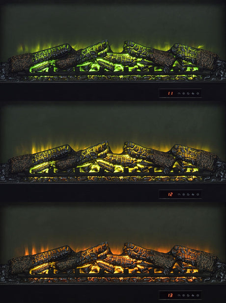 Havering Dark Pine 71-inch TV Stand Fireplace Media Console by Coaster at Eve Furniture