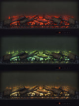 Havering Dark Pine 71-inch TV Stand Fireplace Media Console by Coaster at Eve Furniture