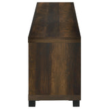 Havering Dark Pine 71-inch TV Stand Fireplace Media Console by Coaster at Eve Furniture