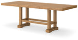 Havonplane Brown Counter Height Dining Extension Table by Ashley at Eve Furniture