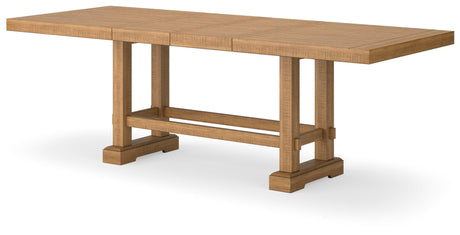 Havonplane Brown Counter Height Dining Extension Table by Ashley at Eve Furniture