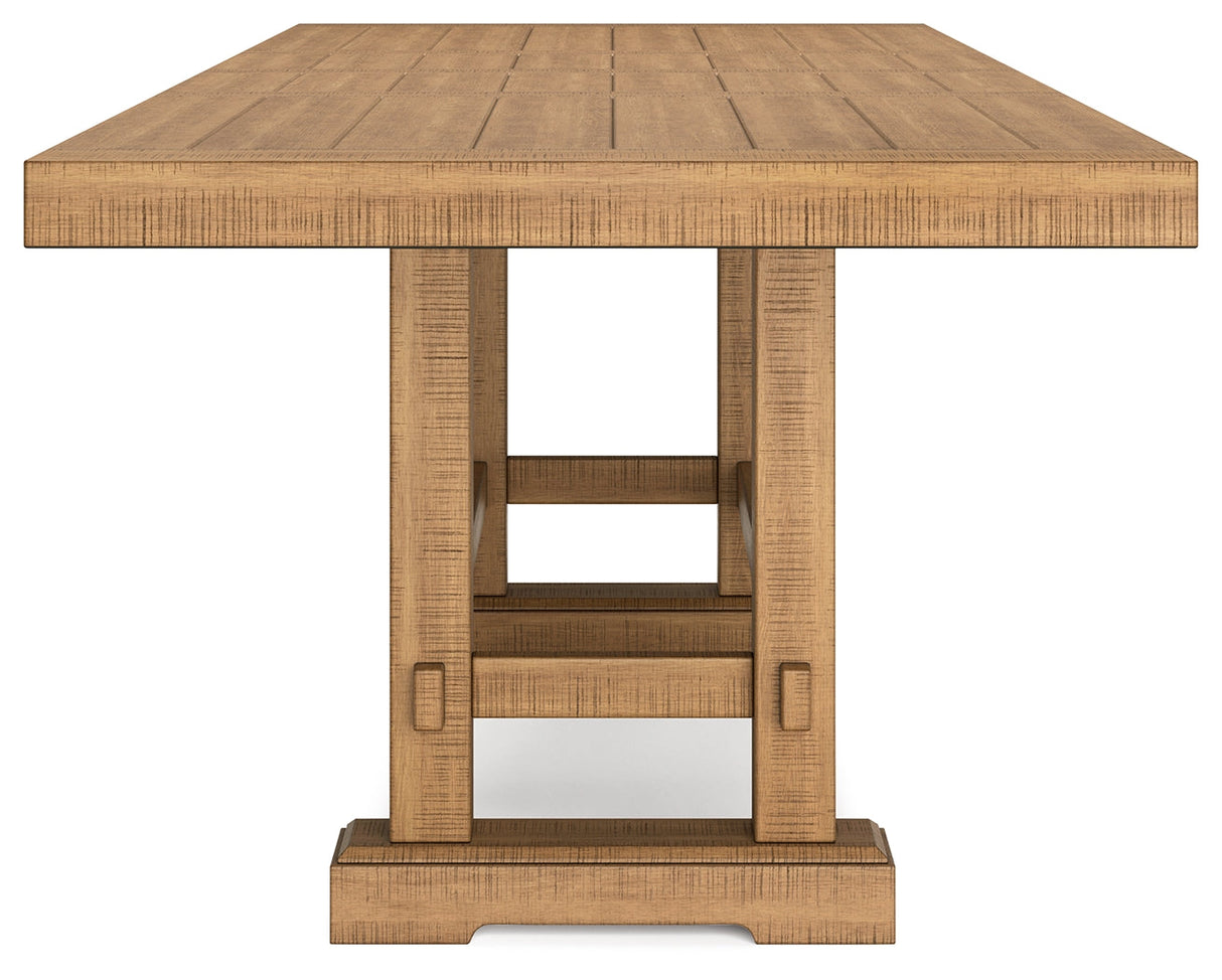 Havonplane Brown Counter Height Dining Extension Table