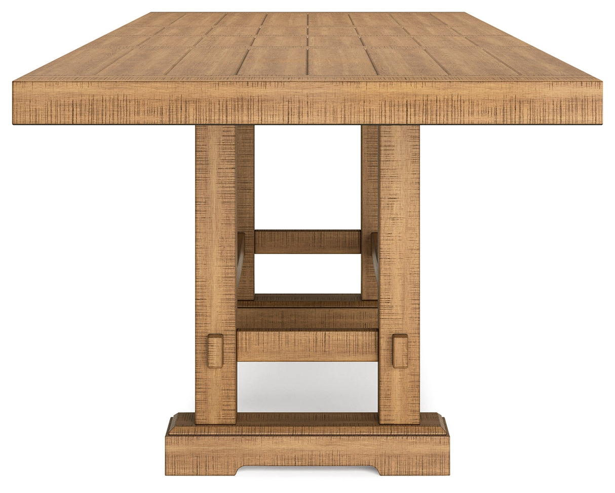 Havonplane Brown Counter Height Dining Extension Table