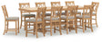 Havonplane Brown Counter Height Set by Ashley at Eve Furniture