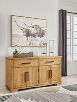 Havonplane Brown Dining Server by Ashley at Eve Furniture