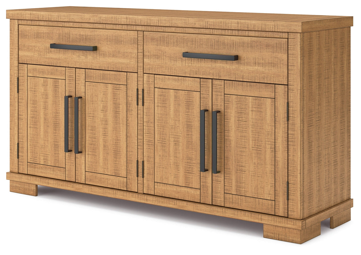 Havonplane Brown Dining Server by Ashley at Eve Furniture