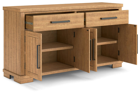 Havonplane Brown Dining Server by Ashley at Eve Furniture