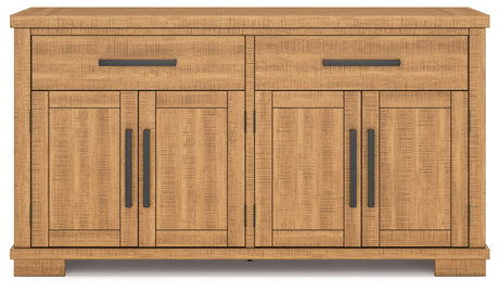 Havonplane Brown Dining Server by Ashley at Eve Furniture