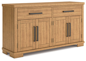 Havonplane Brown Dining Server by Ashley at Eve Furniture