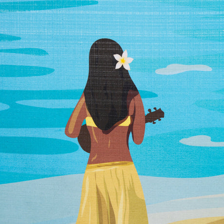 Hawaii Go USA (L) by Mercana Studio a Hand Embellished Decograph Framed Art Print by Mercana at Eve Furniture
