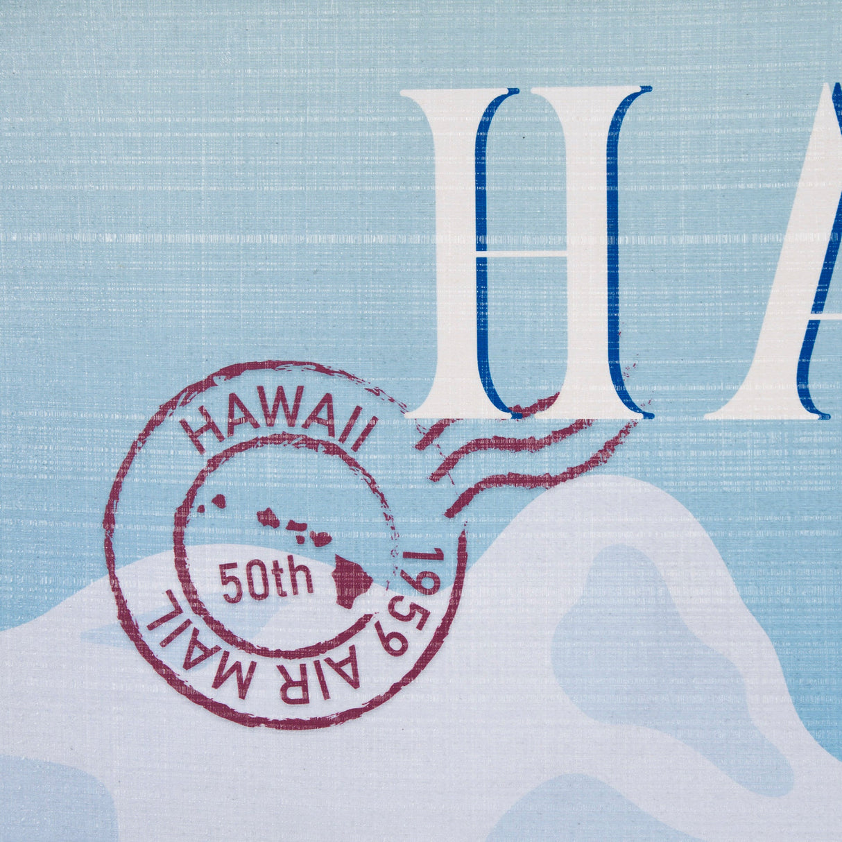 Hawaii Go USA (L) by Mercana Studio a Hand Embellished Decograph Framed Art Print by Mercana at Eve Furniture